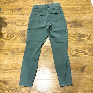 Spanx stretch twill cargo ankle pants
